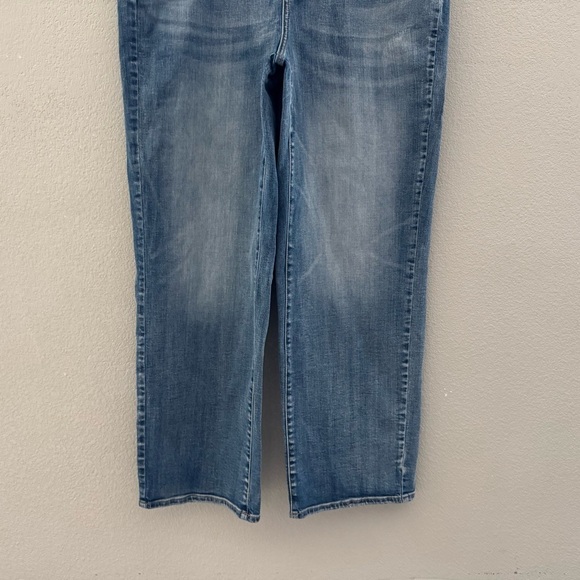NYDJ Not Your Daughters Jemma Barrel Jeans Denim Blue High Rise Med Casual 14 - Picture 7 of 12